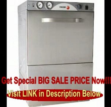 Fagor Undercounter Glass & Dishwasher FOR SALE