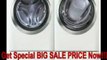 BEST BUY Electrolux Silver IQ Tour IQ Touch Front Load Washer and Steam ELECTRIC Dryer Laundry Set W/ Pedestals EIFLS60LSS_EIMED60LS...