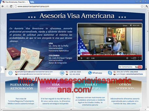 visas americanas