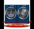 Electrolux IQ Touch Blue 4.05 Cu Ft (DOE) Steam Front Load Washer and Steam GAS 8.0 Cu Ft Dryer EIFLS55IMB_EIMGD55IMB FOR SALE