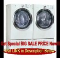 BEST PRICE Electrolux IQ Touch White Steam Front Load Washer and ELECTRIC Steam Dryer Laundry Set with Pedestals EIFLS55IIW_EIMED55II...