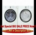 Electrolux IQ Touch White 4.2 Cu Ft (DOE) Front Load Washer and Electric 8.0 Cu Ft Dryer EIFLW50LIW EIED50LIW FOR SALE