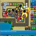 Bloons Tower Defense 4 Walkthrough - Track 1, Hard, No Lives Lost (Died on Wave 79)