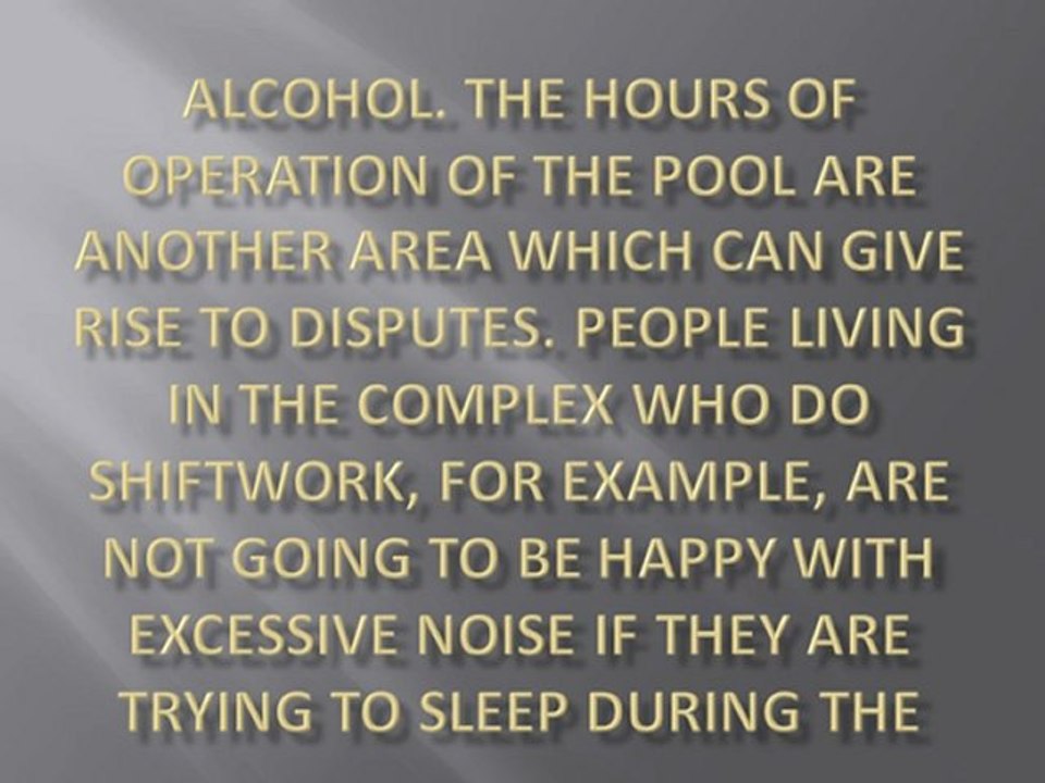 Rules and Enforcement – the Answer to Problem Pool Behaviour