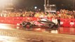 Lewis Hamilton scorches Mumbai streets