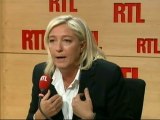 Marine Le Pen, présidente du FN : 