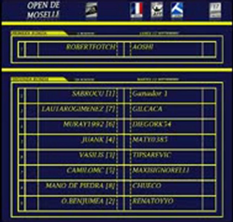 Watch ATP Tour Open de Moselle Sep 17 - Sep 23 Live Online Coverage