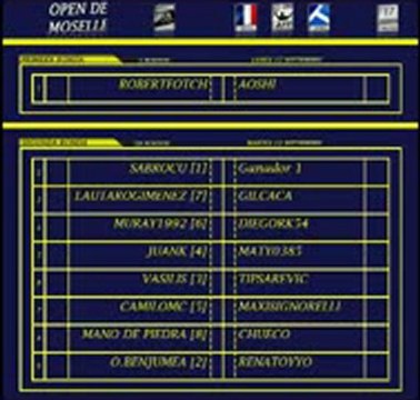 Watch ATP Tour Open de Moselle Sep 17 - Sep 23 Live Coverage