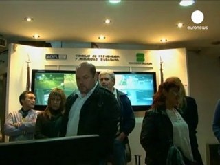 Argentinian parents watch their kids' party antics