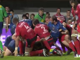Résumé de match : 5e journée de TOP14 Montpellier - Toulon 14/09/2012