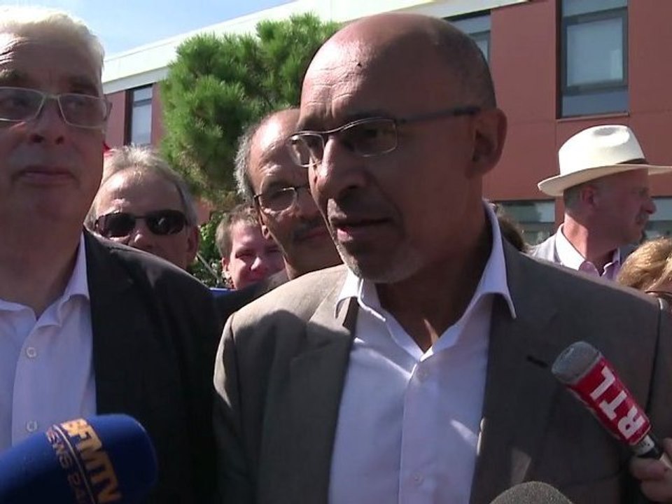 Harlem Désir à la fête de la rose d'Indré