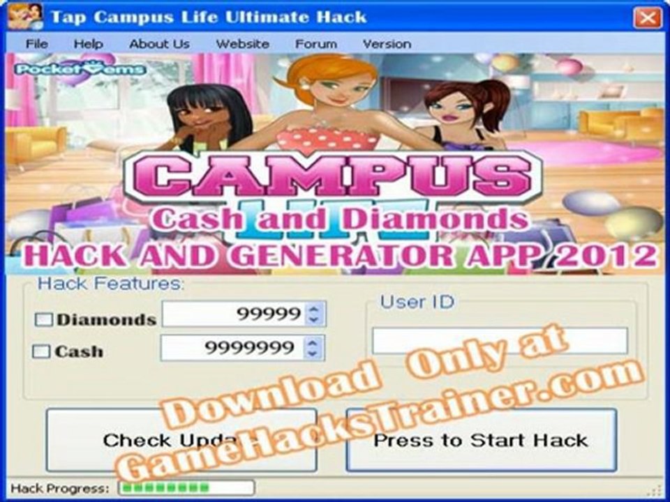 Tap Campus Life Hacks- Get Unlimited Free Diamonds Using Tap Campus Life Hack iPhone