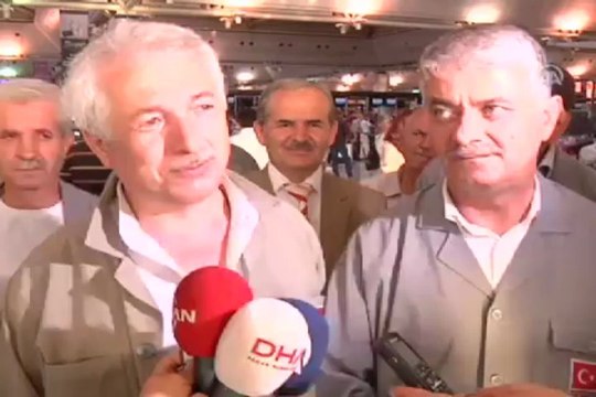 Hacı adayları kutsal topraklara uğurlandı