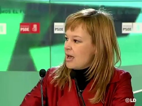 Leire Pajín ataca a Aguirre por la subida del IVA