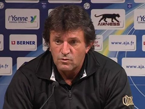 AJ Auxerre - FC Istres : Réaction de José Pasqualetti
