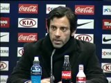 Quique reconoce un cambio en el equipo