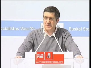 López acusa al PP de "utilizar a ETA y la mentira" para "ganar votos"