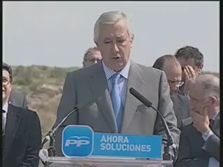Arenas: "El PSOE es el partido vinculado a la corrupción"