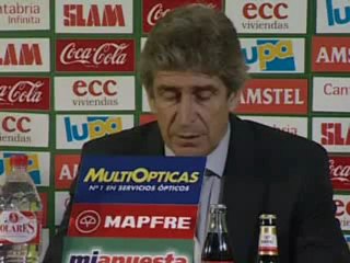 Pellegrini: " Ahora nos metemos de cabeza en el partido contra el Barcelona"