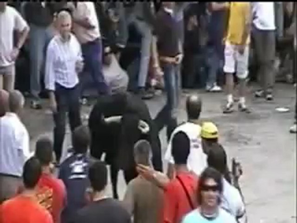 Impresionantes cogidas de toros en Cádiz