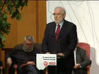 Discurso completo de Carlos Berzosa en defensa del juez Garzón