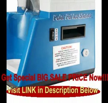 Great Northern Popcorn Polar Pal Shaved Ice Machine Ice Shaver Snow Cone Maker REVIEW