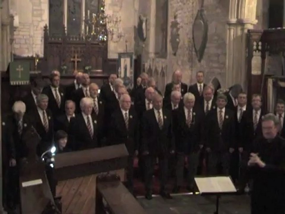 The London Welsh Rugby Club Choir sings 'Myfanwy'