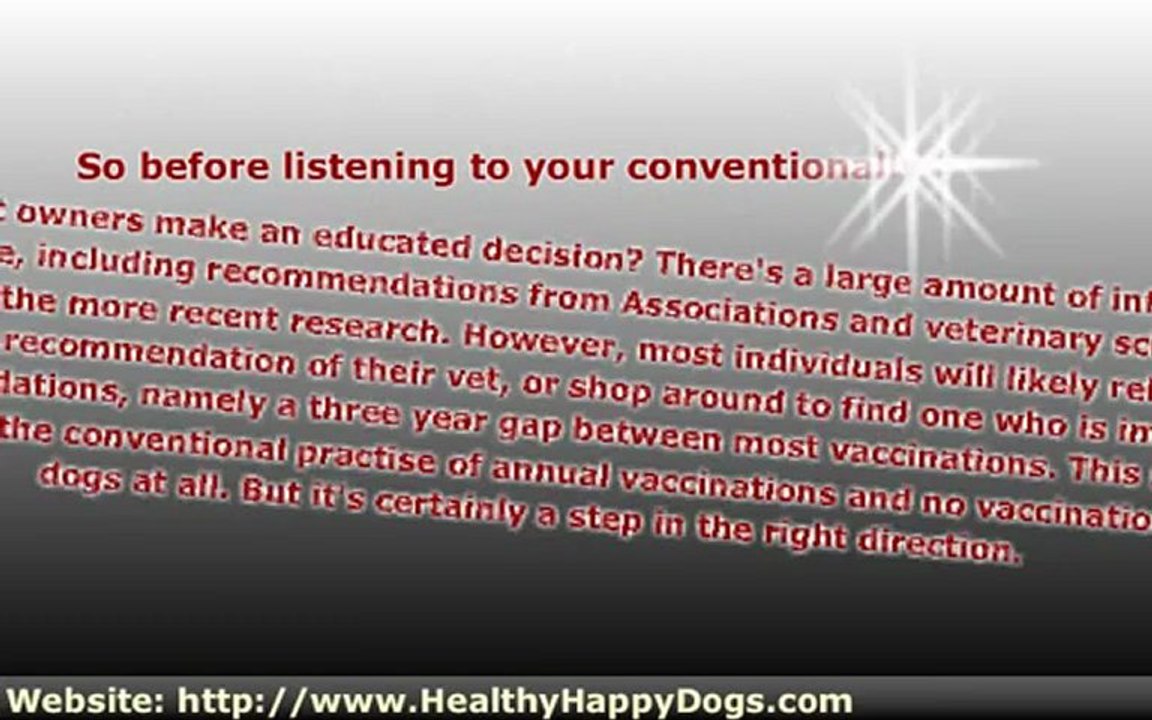 Dog Tips - Vaccines in Puppies