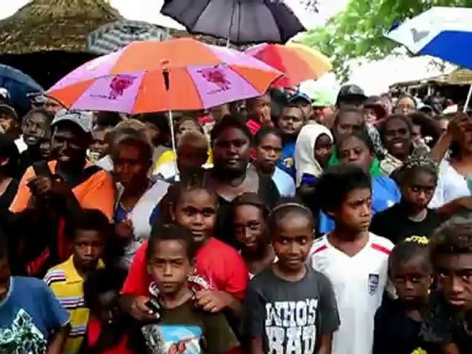 William et Kate en visite aux îles Salomon