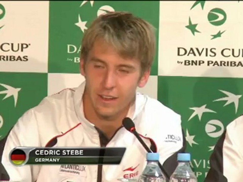 Daviscup: Cedrik Stebe nach dem Sieg gegen den ''alten'' Lleyton Hewitt