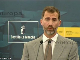 El Príncipe ve "preocupante" el alto número de 'ni-nis'