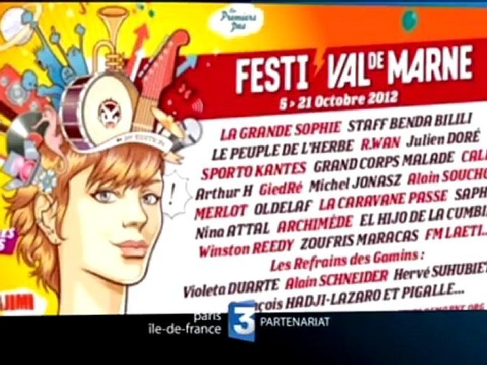 Le Festi' Val-de-Marne du 5 au 21 octobre 2012