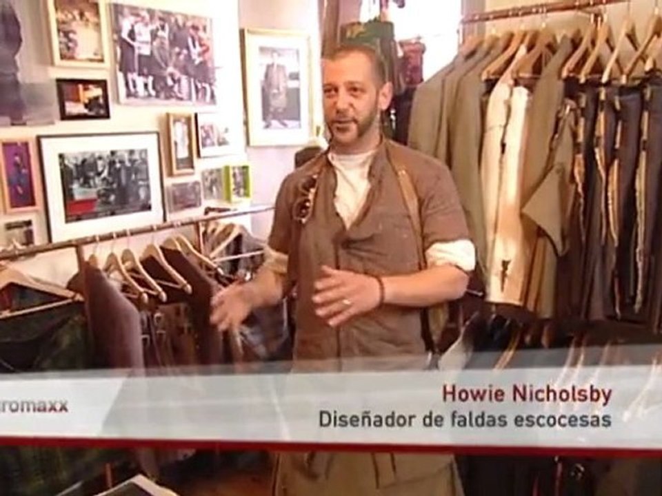 Las faldas escocesas de howie nicholsby | euromaxx