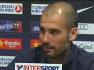 Guardiola: "Lo que están haciendo los jugadores tiene mucho mérito"