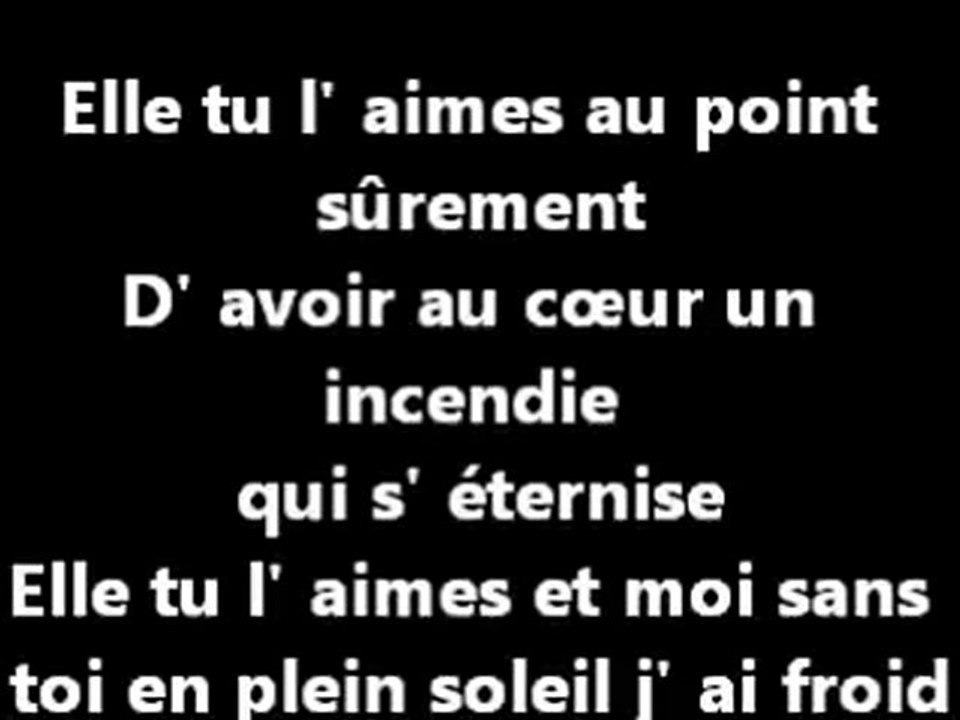 Hélène Ségara Elle Tu l'aimes