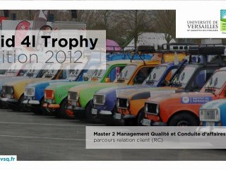 4l trophy édition 2012