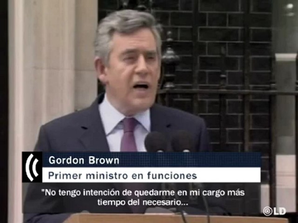 Gordon Brown dimite