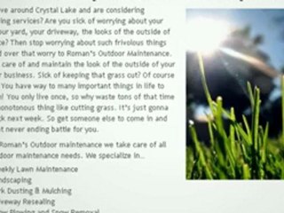 Landscaping Crystal Lake