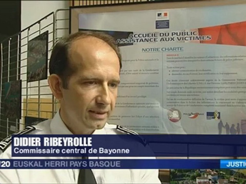 L’accueil des victimes au commissariat de Bayonne