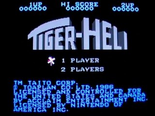 First Level - Only - Tiger-Heli - Nintendo
