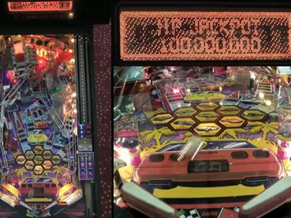 CORVETTE Pinball Machine (Midway 1994) - PAPA Video Tutorial