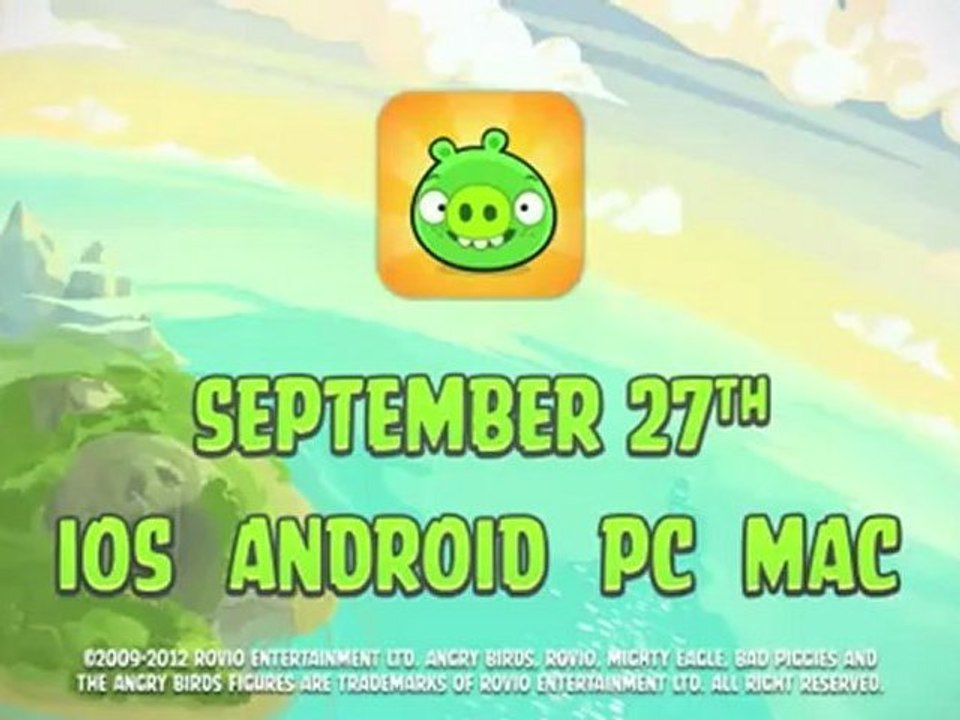 Bad Piggies Gameplay Trailer - 2