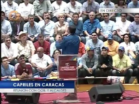 Capriles: No hagamos nosotros un gobierno de chácharas