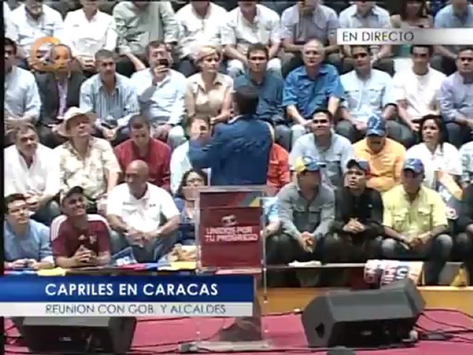 Capriles: No hagamos nosotros un gobierno de chácharas