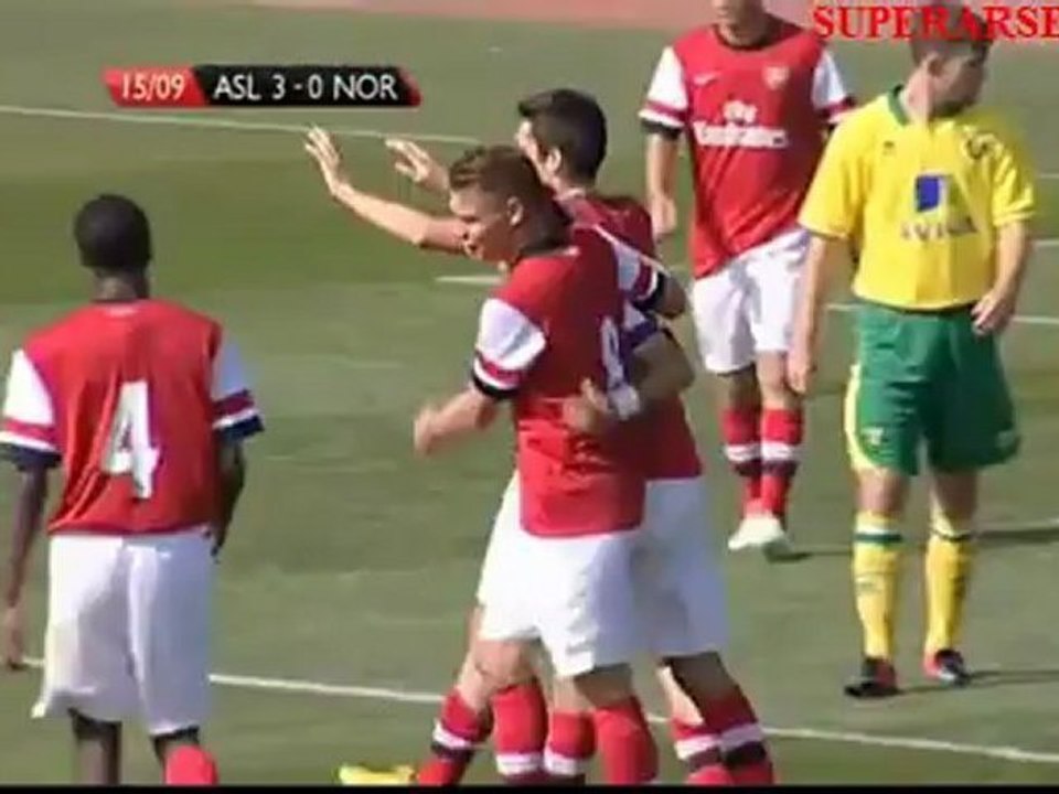 Arsenal vs Norwich Under 18's Highlights