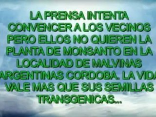 Reunión sobre Monsanto en la localidad de Malvinas Argentinas