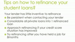 How To Refinance Student Loans