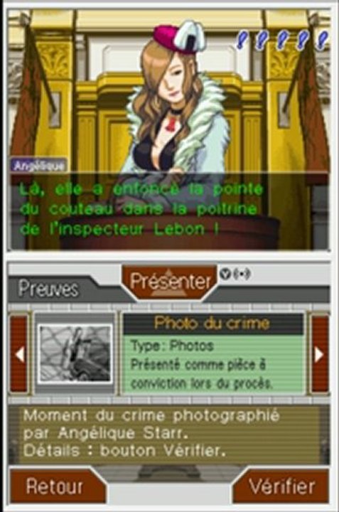 [DS] Phoenix Wright Ace Attorney - PHOENIX RENAIT DE SES CENDRES - 2.1