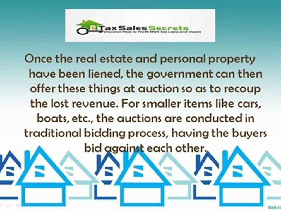 A Look At Government Tax Lien Sales