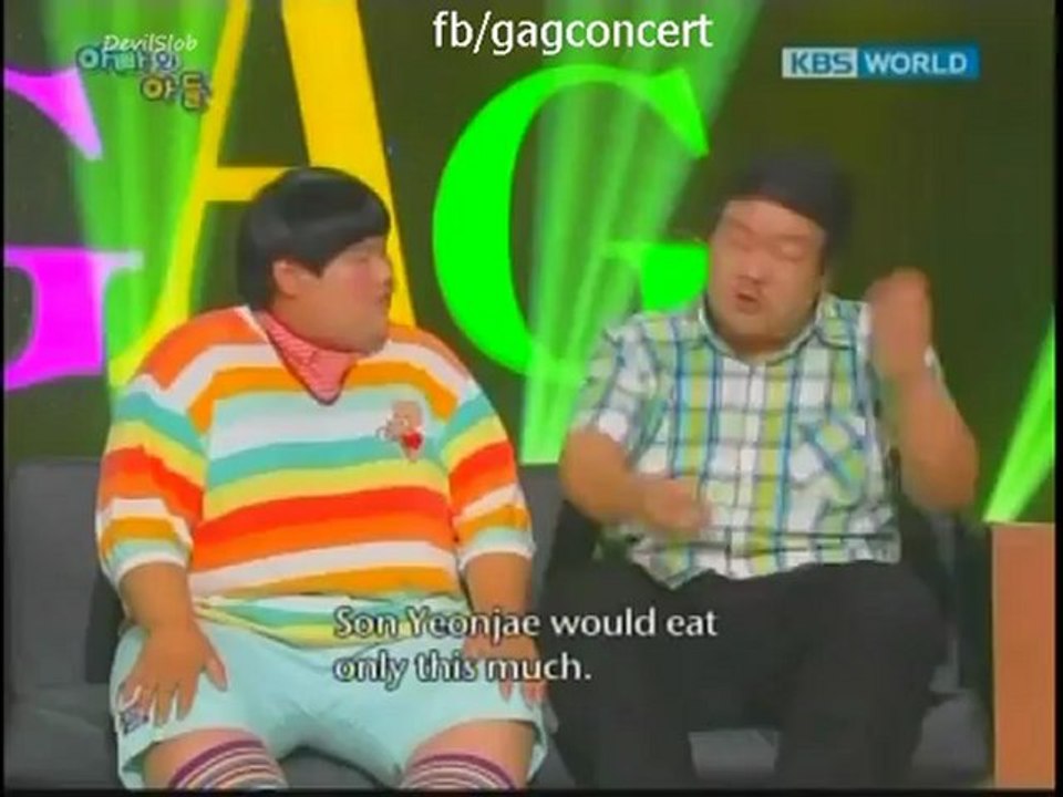 Father and son   Gag Concert E660 ( ENGSUB) 7 September 2012@kbsw